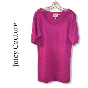 Juicy Couture Dark Purple Sweater Mini Dress